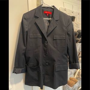 Classic Anne Klein navy blazer